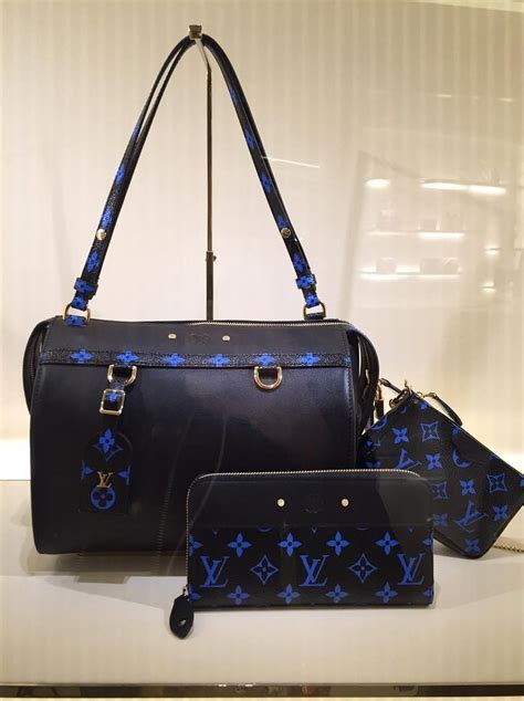 louis vuitton blue bag